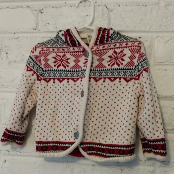 L.L. Bean Other - L.L. Bean sweater with pom pom hood